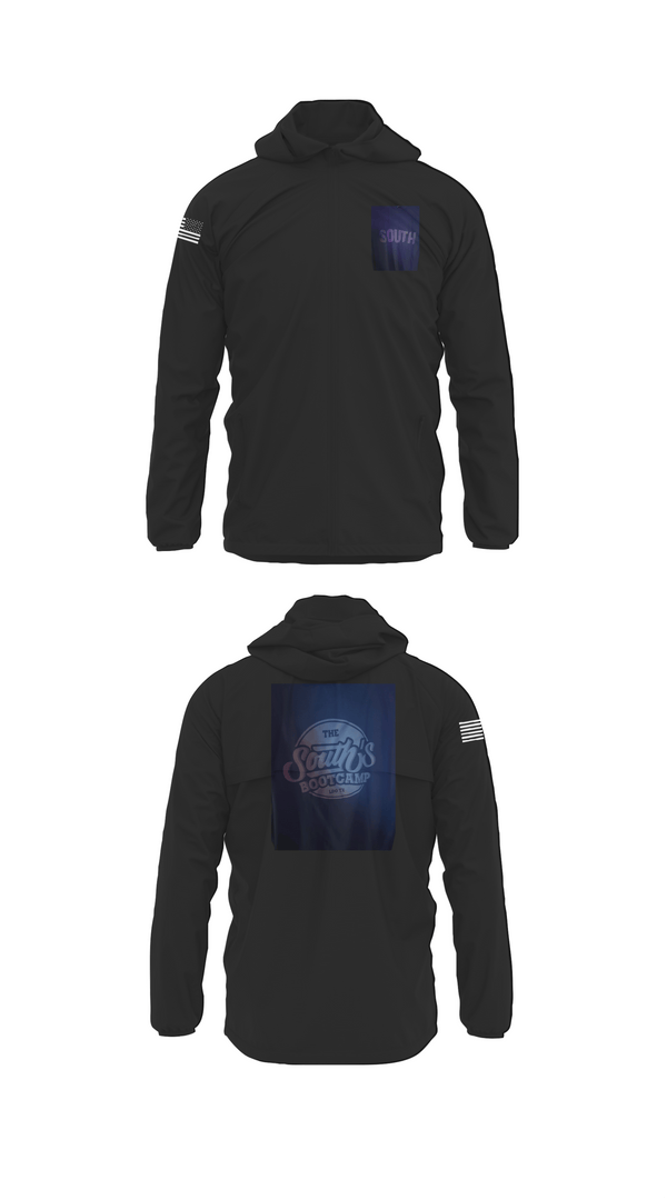 Windbreaker, South’s Boot Camp, , Teamtime, Team time, sublimation, custom sports apparel, team uniforms, spirit wear, spiritwear, sports uniforms, custom shirts, team store, custom team store, fundraiser sports, apparel fundraiser