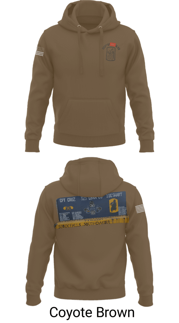 Hoodie, 323 chem maint, Army, Teamtime, Team time, sublimation, custom sports apparel, team uniforms, spirit wear, spiritwear, sports uniforms, custom shirts, team store, custom team store, fundraiser sports, apparel fundraiser
