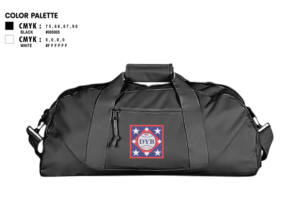 Duffle Bag, Diamond Youth Softball, Softball, Teamtime, Team time, sublimation, custom sports apparel, team uniforms, spirit wear, spiritwear, sports uniforms, custom shirts, team store, custom team store, fundraiser sports, apparel fundraiser