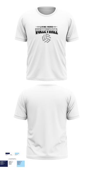 Short Sleeve Performance Shirt, Living Word Academy Volleyball, Women's Volleyball, Teamtime, Team time, sublimation, custom sports apparel, team uniforms, spirit wear, spiritwear, sports uniforms, custom shirts, team store, custom team store, fundraiser sports, apparel fundraiser
