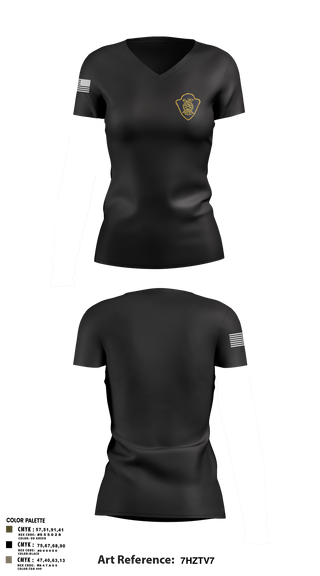 Womens Short Sleeve Vneck Shirt, City of Flint Police, Police, Teamtime, Team time, sublimation, custom sports apparel, team uniforms, spirit wear, spiritwear, sports uniforms, custom shirts, team store, custom team store, fundraiser sports, apparel fundraiser
