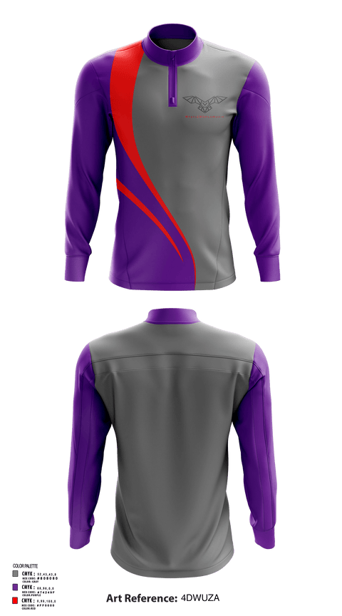 Quarter Zip Jacket, MysticworldMuzik, , Teamtime, Team time, sublimation, custom sports apparel, team uniforms, spirit wear, spiritwear, sports uniforms, custom shirts, team store, custom team store, fundraiser sports, apparel fundraiser