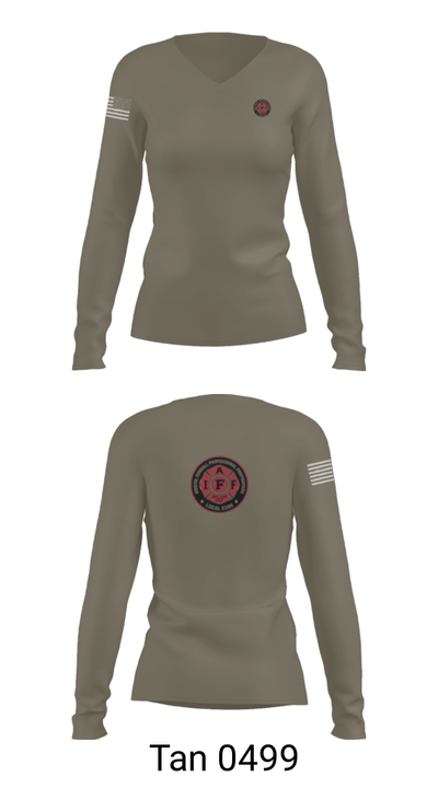 Local 5386 36178250 Women's Long Sleeve V-neck Shirt - 77