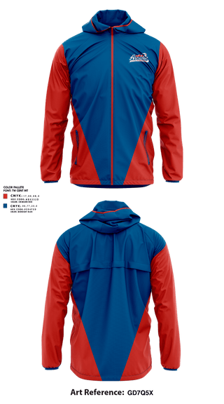 Windbreaker, Arcadia Little League Baseball, Baseball, Teamtime, Team time, sublimation, custom sports apparel, team uniforms, spirit wear, spiritwear, sports uniforms, custom shirts, team store, custom team store, fundraiser sports, apparel fundraiser