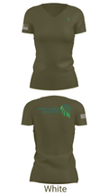 Moils Lawn and landscape 2540388 Women's Short Sleeve V-neck Shirt - 19