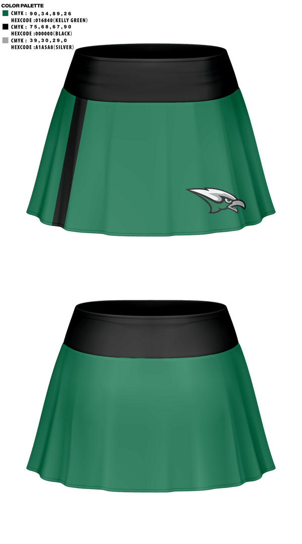 Skort, Skutt Catholic High School Cheer, Cheer, Teamtime, Team time, sublimation, custom sports apparel, team uniforms, spirit wear, spiritwear, sports uniforms, custom shirts, team store, custom team store, fundraiser sports, apparel fundraiser