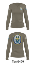 USS RUSHMORE 78932182 Women's Long Sleeve V-neck Shirt - 73