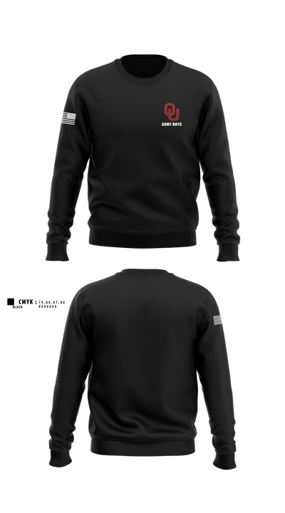 OU Army ROTC 95723228 Crew Neck Sweatshirt - 2