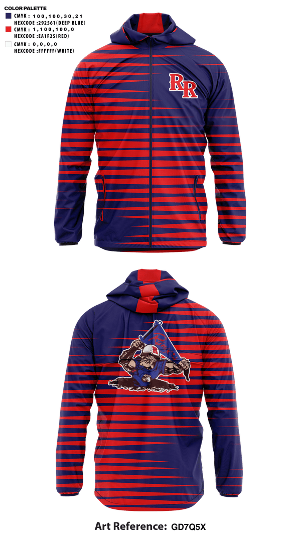 Windbreaker, Rudder Middle School Soccer, Men's Soccer, Teamtime, Team time, sublimation, custom sports apparel, team uniforms, spirit wear, spiritwear, sports uniforms, custom shirts, team store, custom team store, fundraiser sports, apparel fundraiser