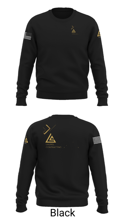 Laurel Contracting 51713109 Crew Neck Sweatshirt - 21