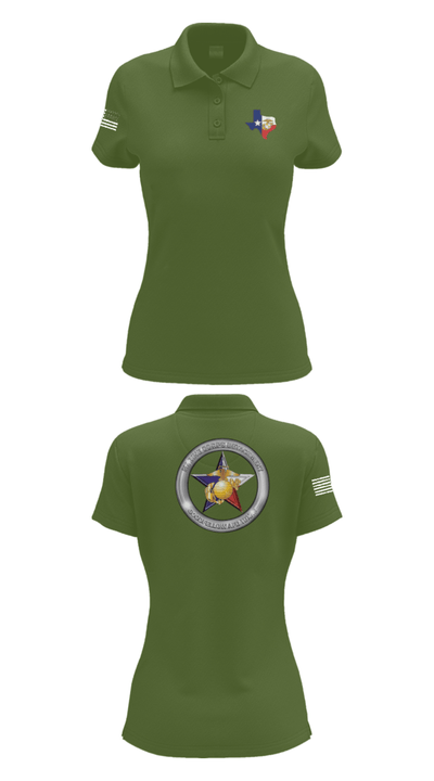 Goodfellow AFB MCD 8795837 Women's Short Sleeve Performance Polo  - 55
