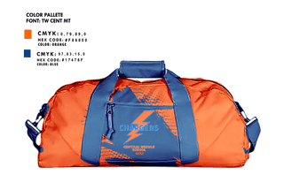 Duffle Bag, Central Middle School Golf, Golf, Teamtime, Team time, sublimation, custom sports apparel, team uniforms, spirit wear, spiritwear, sports uniforms, custom shirts, team store, custom team store, fundraiser sports, apparel fundraiser