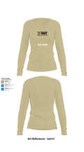 SEAL Team 4781251 Women's Long Sleeve V-neck Shirt - 78