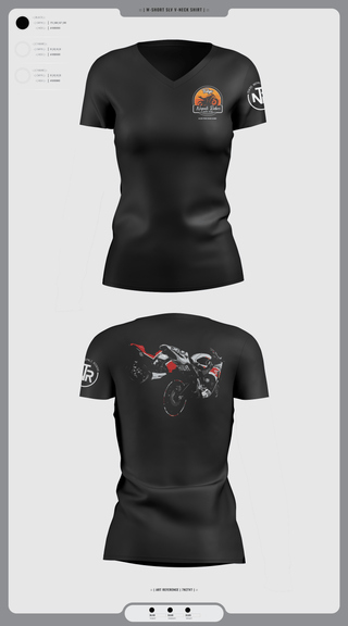 Womens Short Sleeve Vneck Shirt, TNR, , Teamtime, Team time, sublimation, custom sports apparel, team uniforms, spirit wear, spiritwear, sports uniforms, custom shirts, team store, custom team store, fundraiser sports, apparel fundraiser