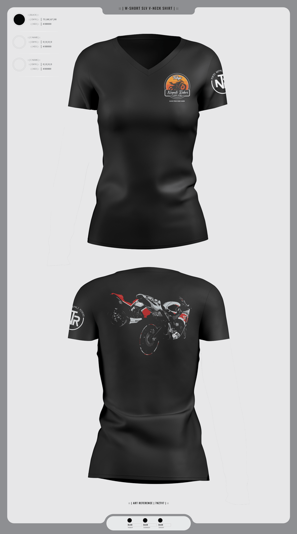 Womens Short Sleeve Vneck Shirt, TNR, , Teamtime, Team time, sublimation, custom sports apparel, team uniforms, spirit wear, spiritwear, sports uniforms, custom shirts, team store, custom team store, fundraiser sports, apparel fundraiser