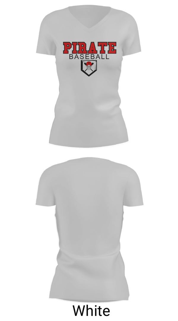 Women's Short Sleeve Vneck Shirt, Grants High School Baseball, Baseball, Teamtime, Team time, sublimation, custom sports apparel, team uniforms, spirit wear, spiritwear, sports uniforms, custom shirts, team store, custom team store, fundraiser sports, apparel fundraiser