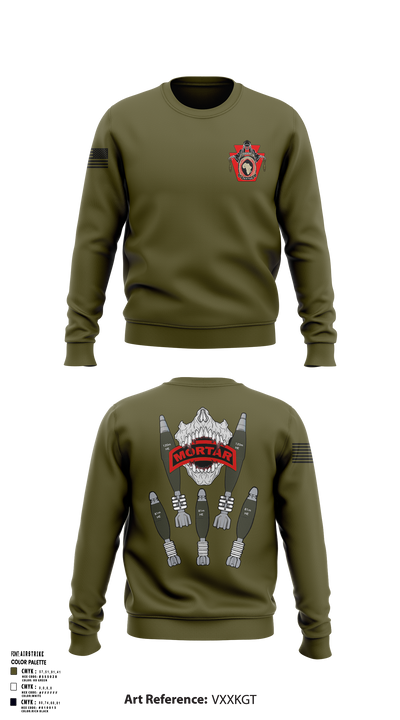 Mortar 1-111 Crew Neck Sweatshirt - 2