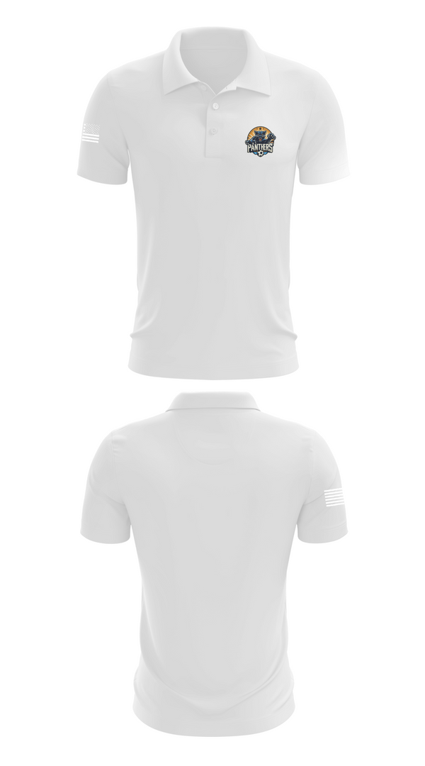 Short Sleeve Performance Polo, Panthers, Men's Soccer, Teamtime, Team time, sublimation, custom sports apparel, team uniforms, spirit wear, spiritwear, sports uniforms, custom shirts, team store, custom team store, fundraiser sports, apparel fundraiser