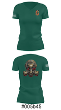 AIMC-E 64414659 Women's Short Sleeve V-neck Shirt - 4