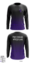 Fort Bragg Middle School Wrestling Long Sleeve Performance Shirt 2