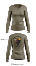 46th Military Police Company 72140554 Women's Long Sleeve V-neck Shirt - 6