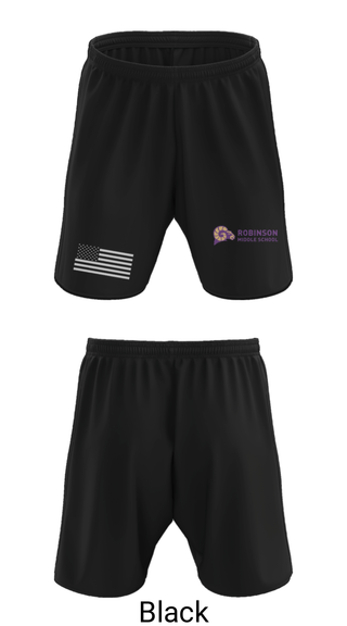 Athletic Shorts With Pockets, Robinson Middle School Track, Track & Field, Teamtime, Team time, sublimation, custom sports apparel, team uniforms, spirit wear, spiritwear, sports uniforms, custom shirts, team store, custom team store, fundraiser sports, apparel fundraiser