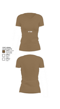 Wtbn 9100072 Women's Short Sleeve V-neck Shirt - 4