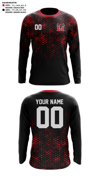 Long Sleeve Performance Shirt, Moore Catholic High School Soccer, Women's Soccer, Teamtime, Team time, sublimation, custom sports apparel, team uniforms, spirit wear, spiritwear, sports uniforms, custom shirts, team store, custom team store, fundraiser sports, apparel fundraiser