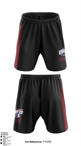 Athletic Shorts With Pockets, Century Middle School, Spirit Store, Teamtime, Team time, sublimation, custom sports apparel, team uniforms, spirit wear, spiritwear, sports uniforms, custom shirts, team store, custom team store, fundraiser sports, apparel fundraiser
