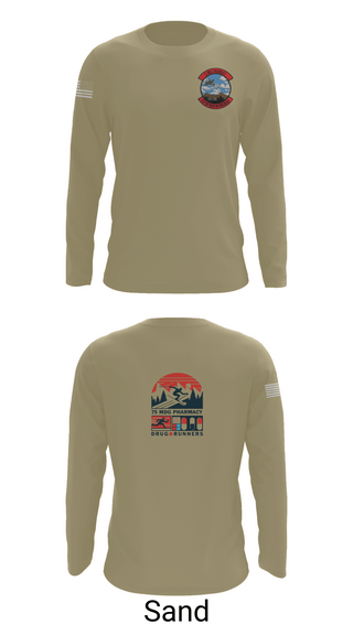 Long Sleeve Performance Shirt, 75 HCOS SGGD, Air Force, Teamtime, Team time, sublimation, custom sports apparel, team uniforms, spirit wear, spiritwear, sports uniforms, custom shirts, team store, custom team store, fundraiser sports, apparel fundraiser