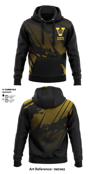 Hoodie, Valdosta Wildcats, , Teamtime, Team time, sublimation, custom sports apparel, team uniforms, spirit wear, spiritwear, sports uniforms, custom shirts, team store, custom team store, fundraiser sports, apparel fundraiser