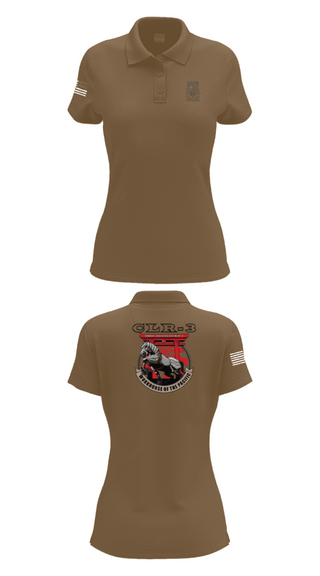 Women's Short Sleeve Performance Polo, WorkHorse, Marines, Teamtime, Team time, sublimation, custom sports apparel, team uniforms, spirit wear, spiritwear, sports uniforms, custom shirts, team store, custom team store, fundraiser sports, apparel fundraiser