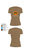 Lancaster County Young Marines 89976049 Women's Short Sleeve V-neck Shirt - 4