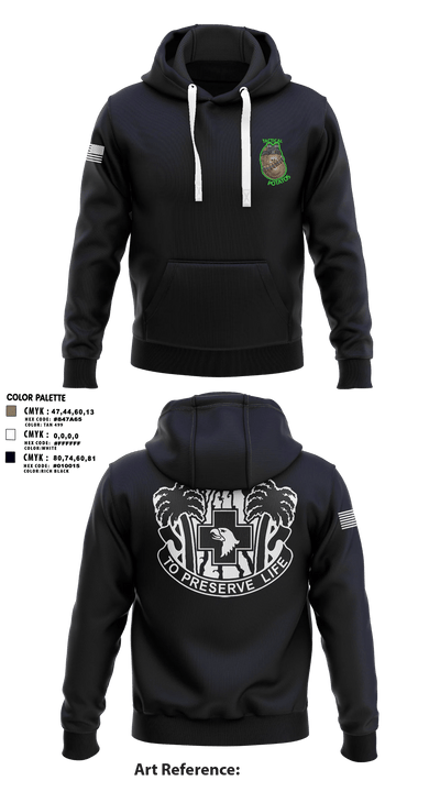 531st Hospital Center 19042289 Hoodie - 7