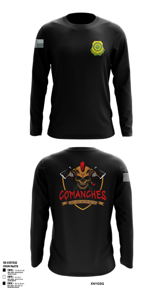 Long Sleeve Performance Shirt, C Co., 795th MP BN, Army, Teamtime, Team time, sublimation, custom sports apparel, team uniforms, spirit wear, spiritwear, sports uniforms, custom shirts, team store, custom team store, fundraiser sports, apparel fundraiser