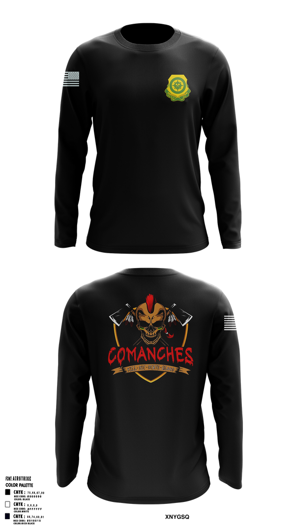 Long Sleeve Performance Shirt, C Co., 795th MP BN, Army, Teamtime, Team time, sublimation, custom sports apparel, team uniforms, spirit wear, spiritwear, sports uniforms, custom shirts, team store, custom team store, fundraiser sports, apparel fundraiser
