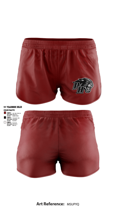 Panthers Volleyball 53574840 Women's Shorts - 3