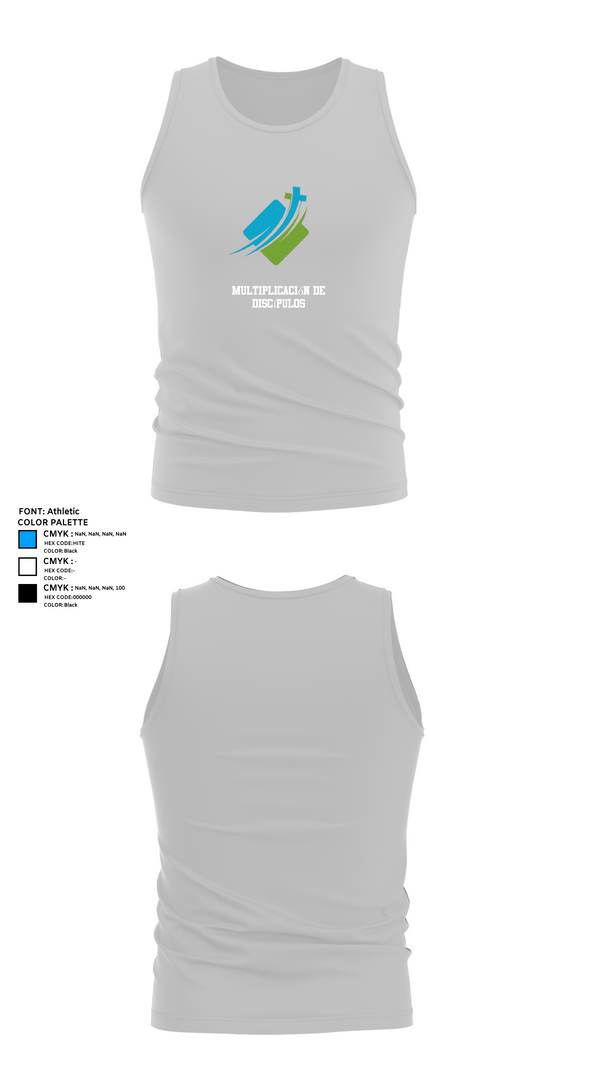 Tank Top, Multiplicación de Discípulos, , Teamtime, Team time, sublimation, custom sports apparel, team uniforms, spirit wear, spiritwear, sports uniforms, custom shirts, team store, custom team store, fundraiser sports, apparel fundraiser