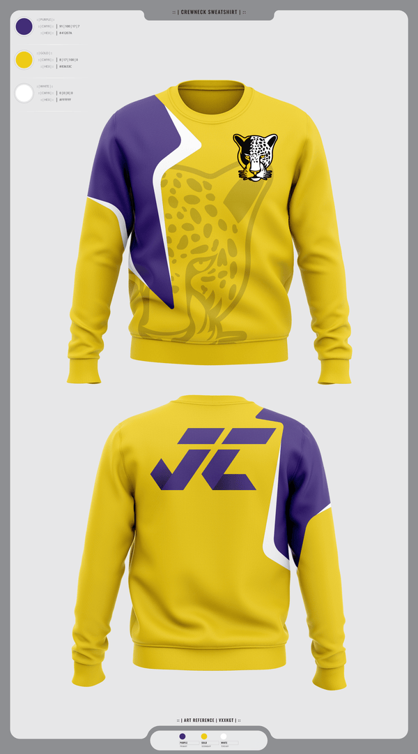 Crew Neck Sweatshirt, Jacksonville College Cross Country, Cross Country, Teamtime, Team time, sublimation, custom sports apparel, team uniforms, spirit wear, spiritwear, sports uniforms, custom shirts, team store, custom team store, fundraiser sports, apparel fundraiser