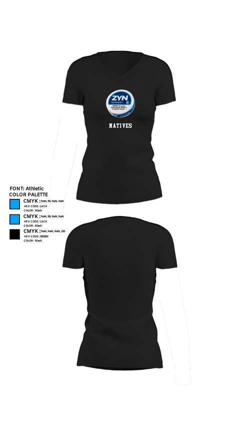 Women's Short Sleeve Vneck Shirt, Natives, Men's Basketball, Teamtime, Team time, sublimation, custom sports apparel, team uniforms, spirit wear, spiritwear, sports uniforms, custom shirts, team store, custom team store, fundraiser sports, apparel fundraiser
