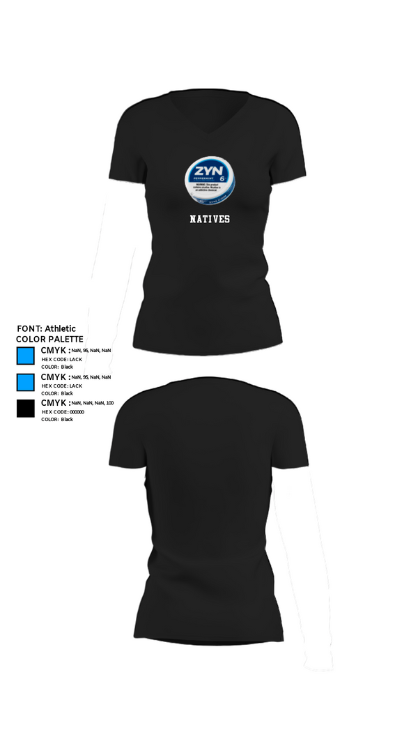 Women's Short Sleeve Vneck Shirt, Natives, Men's Basketball, Teamtime, Team time, sublimation, custom sports apparel, team uniforms, spirit wear, spiritwear, sports uniforms, custom shirts, team store, custom team store, fundraiser sports, apparel fundraiser