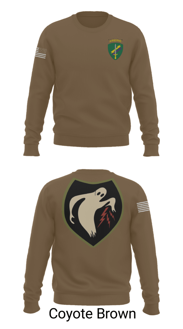Crew Neck Sweatshirt, 325th Tactical PSYOP Co. (A), Army, Teamtime, Team time, sublimation, custom sports apparel, team uniforms, spirit wear, spiritwear, sports uniforms, custom shirts, team store, custom team store, fundraiser sports, apparel fundraiser