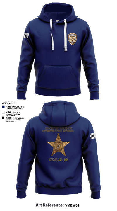 Domestic violence intervention division, 77252950 Hoodie - 1