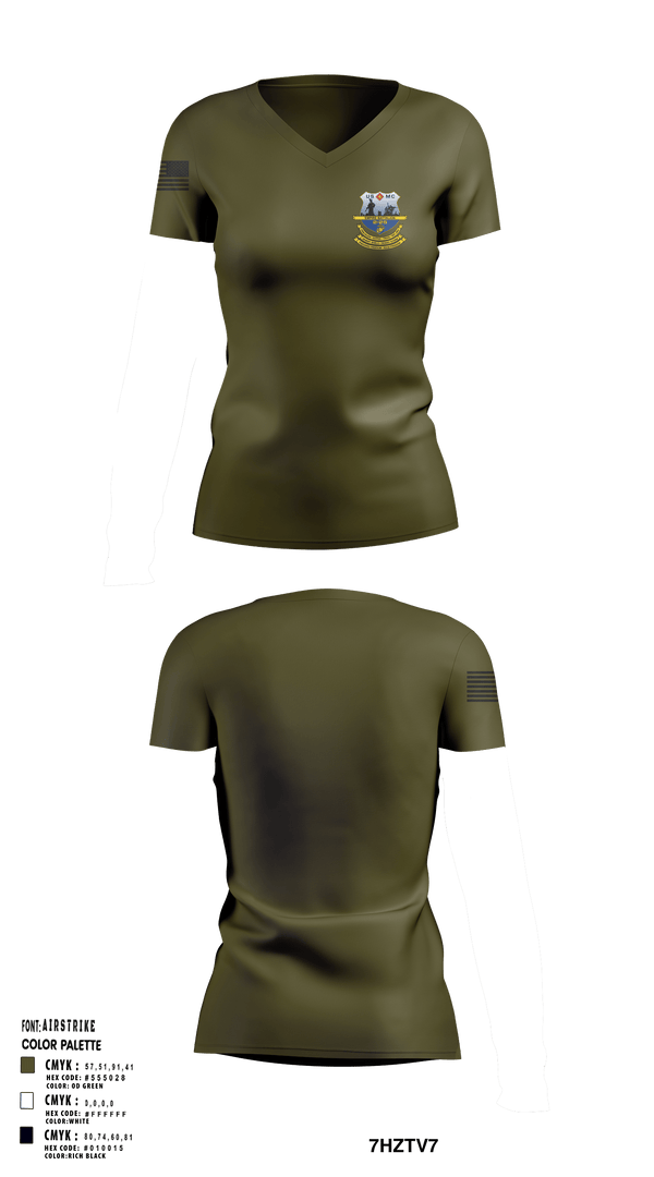 Womens Short Sleeve Vneck Shirt, Echo Co. 2nd battalion, 25th Marine Regiment, , Teamtime, Team time, sublimation, custom sports apparel, team uniforms, spirit wear, spiritwear, sports uniforms, custom shirts, team store, custom team store, fundraiser sports, apparel fundraiser