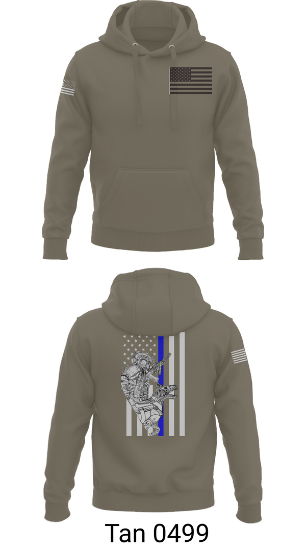 Hoodie, 904th MP Det Military Working Dog, Army, Teamtime, Team time, sublimation, custom sports apparel, team uniforms, spirit wear, spiritwear, sports uniforms, custom shirts, team store, custom team store, fundraiser sports, apparel fundraiser
