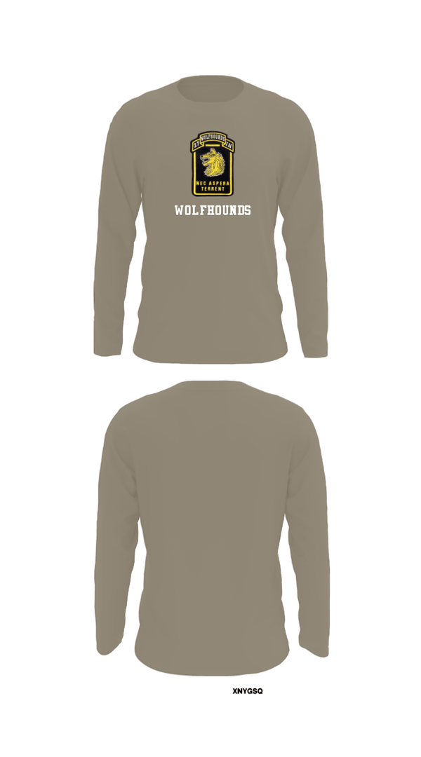 Long Sleeve Performance Shirt, Wolfhounds, Army, Teamtime, Team time, sublimation, custom sports apparel, team uniforms, spirit wear, spiritwear, sports uniforms, custom shirts, team store, custom team store, fundraiser sports, apparel fundraiser
