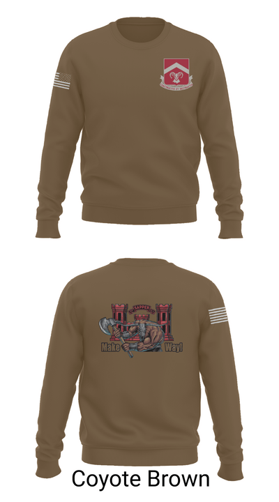 937th CEC-A, 40th BEB 9516475 Crew Neck Sweatshirt - 5