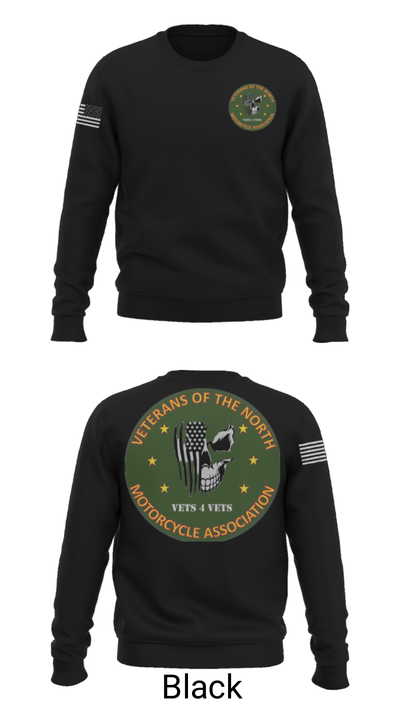Veterans of the North 96790604 Crew Neck Sweatshirt - 9