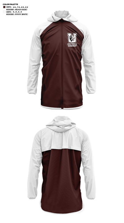 Uvalde sports medicine 59679875 Windbreaker - 41