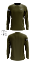 Tiger sharks 34447471 Long Sleeve Performance Shirt 1